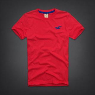 Tee shirt Hollister Rouge Homme